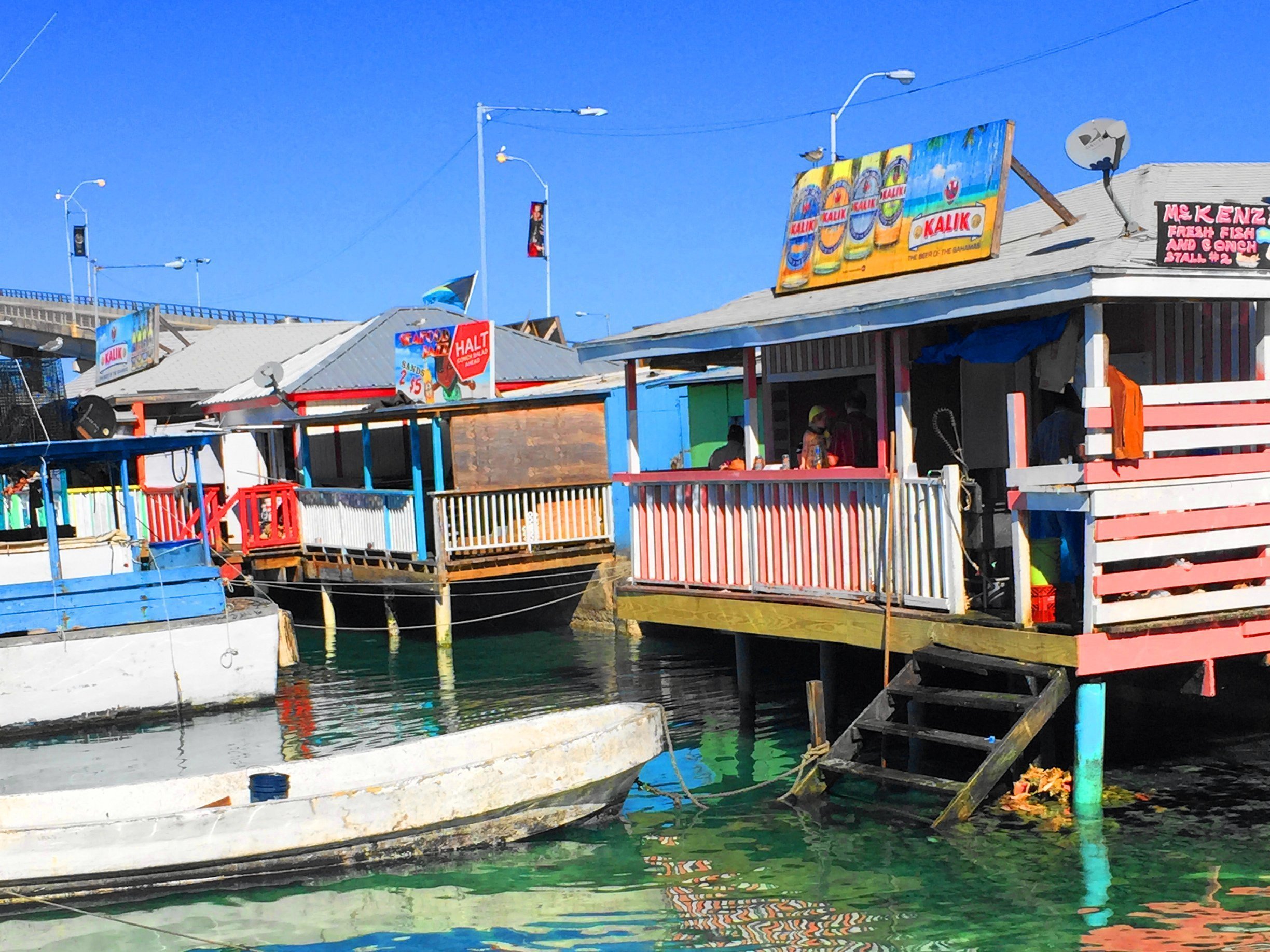 Conch fritter shack Nassau, Bahamas
