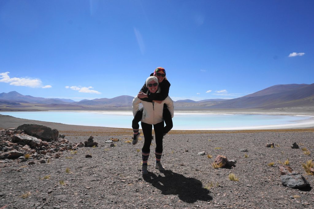 Laguna Tuyajto on a day trip from San Pedro de Atacama, Chile