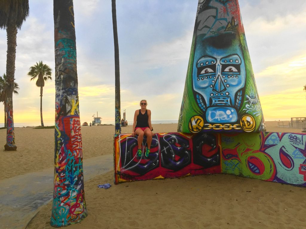 8 day Pacific Coast Highway road trip itinerary - Venice Beach sunset